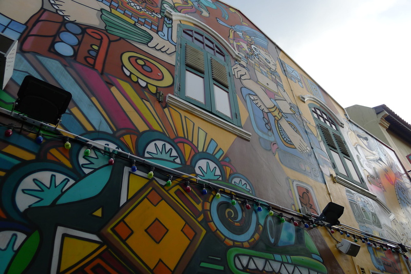 building, graphics, sky, graffiti, built structure, mural, stained glass, plywood, no people, transportation, 2K, creativity, vehicle, wall - building feature