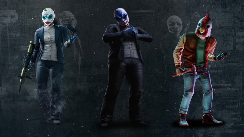 Jacket (Payday), Clover (Payday), Payday, 1080P, Payday 2, Bonnie (Payday)