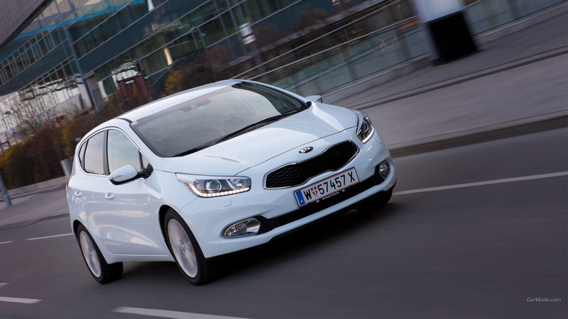 vehicle, Kia Ceed, 1080P, transportation, building exterior, road, motor vehicle, architecture, car, day, street, reflection, Kia, mode of transportation