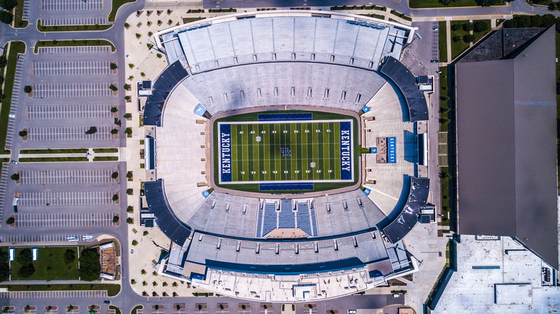 high angle view, photography, cityscape, residential district, drone view, circle, nature, business finance and industry, stadium, geometric shape, built structure