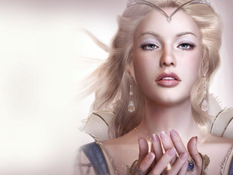 goddess, lady, 480P, princess sorcerer, female, fantasy, art, beauty, sorcerer, princess, abstract, hd