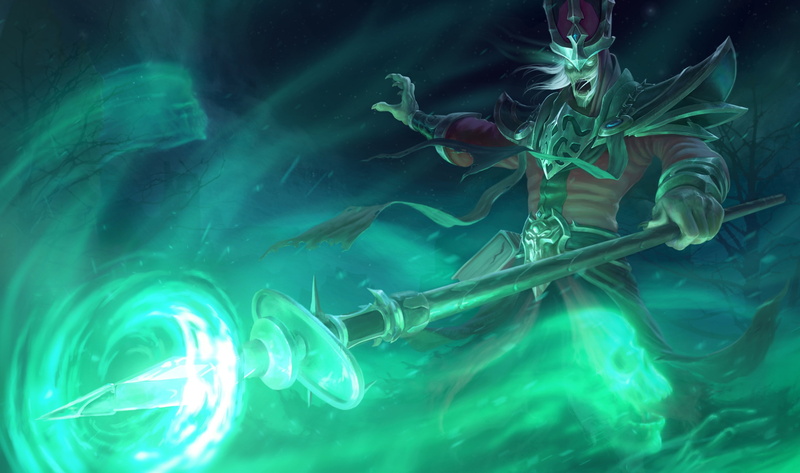 Sorcerer, League Of Legends, Karthus (League Of Legends), Video Game, 2K, Magic, Undead, Staff