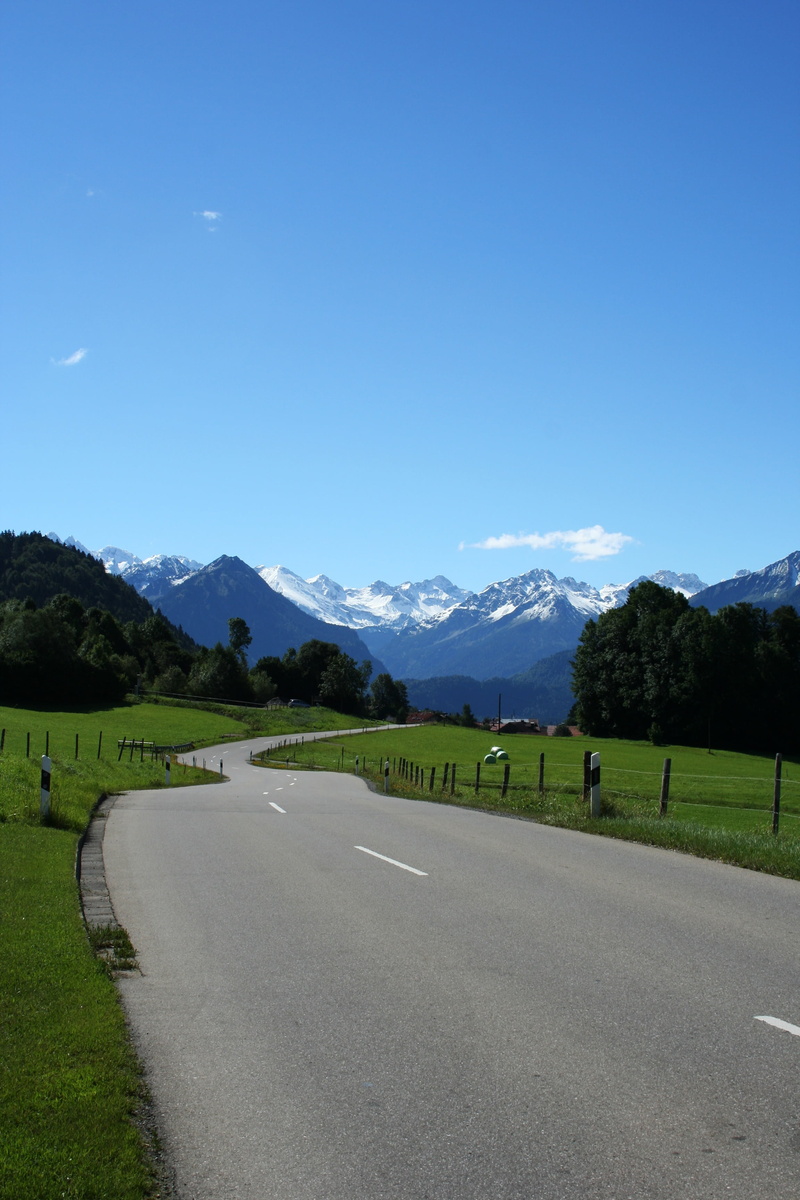 blue, no people, environment, tranquil scene, mountain summer, summer, sky, allgäu alps, allgäu, nature, the way forward, bavaria, non-urban scene, mountain