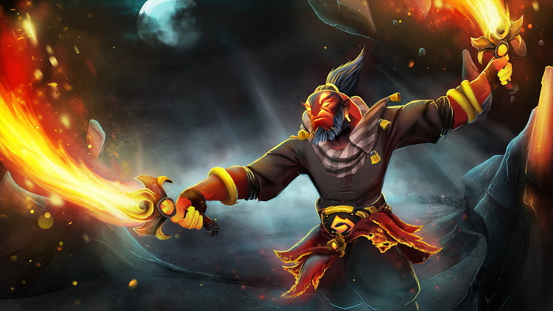 computer, mobile, dota, pictures, hero, sword, 1080P, laptop, tablet, spirit, flame, ember, hd, screen, load, phone