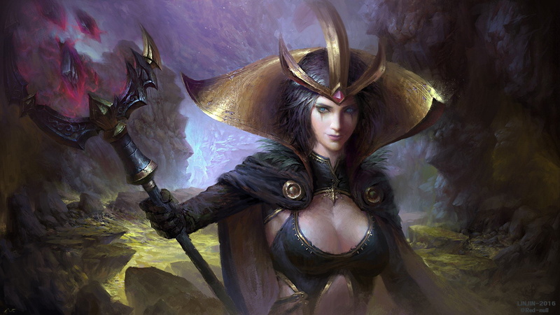 fantasy Art, Magic, League Of Legends, 1080P, LeBlanc (League Of Legends)