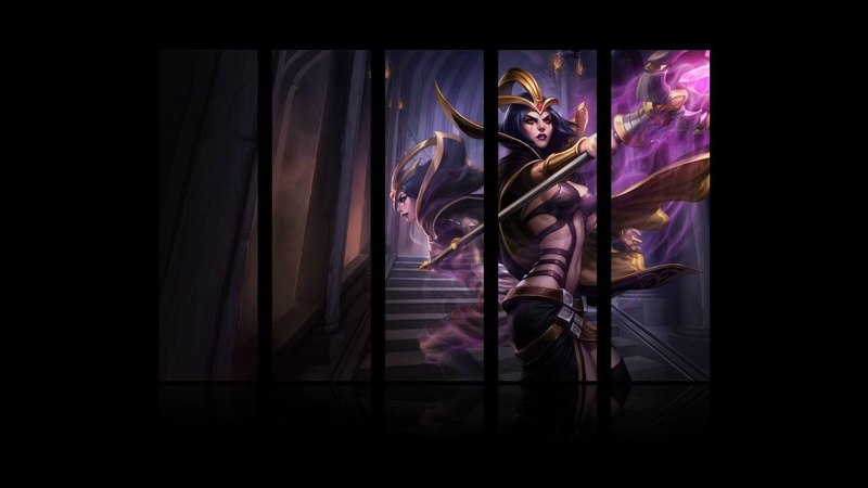 video, legends, women, panels, games, game, leblanc, league, magic, 1080P, sorcerer, staff