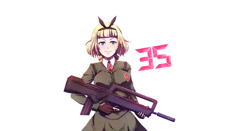 Usagi Saionji, AntiMagic Academy 35th Test Platoon, Anime, 1080P, Sniper