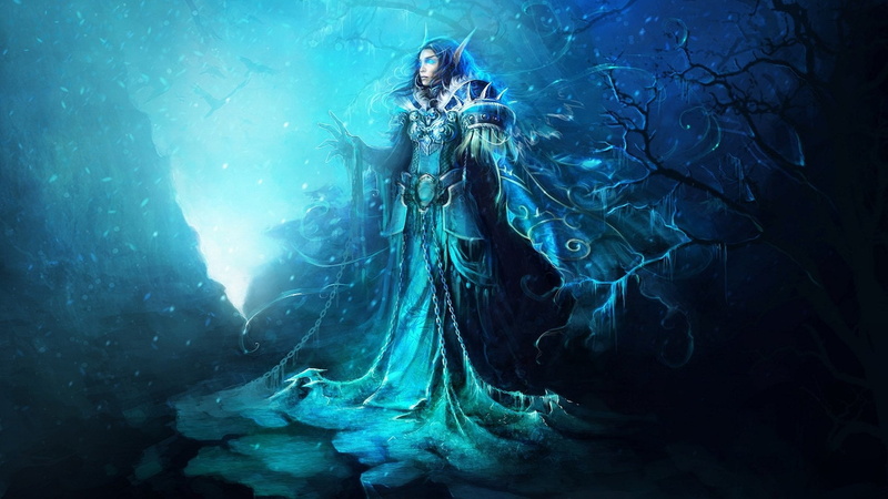 sea, Elf, nature, 1080P, haired, Witch, character, swimming, beauty in nature, outdoors, anime, women, adventure, mystery, undersea, digital