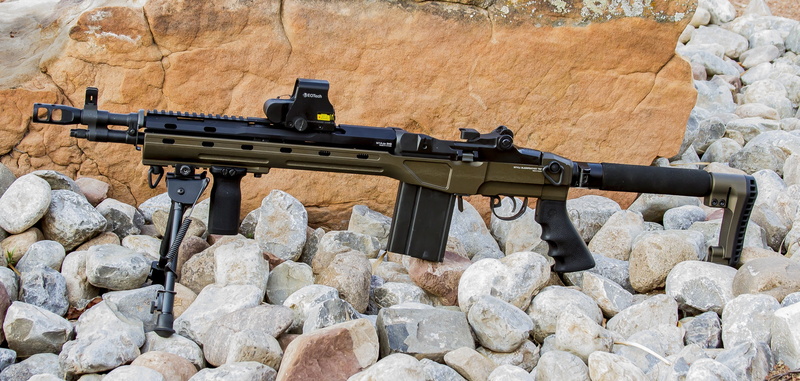 weapons, marksman, 2K, weapon, Blackfeather, M1A, rifle, M14, custom