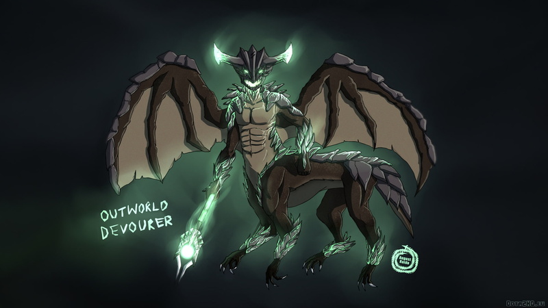outworld, 1080P, art, devourer, dota