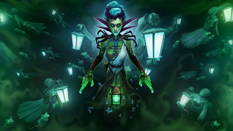 1080P, hd, dota, prophet, art, desktop, death