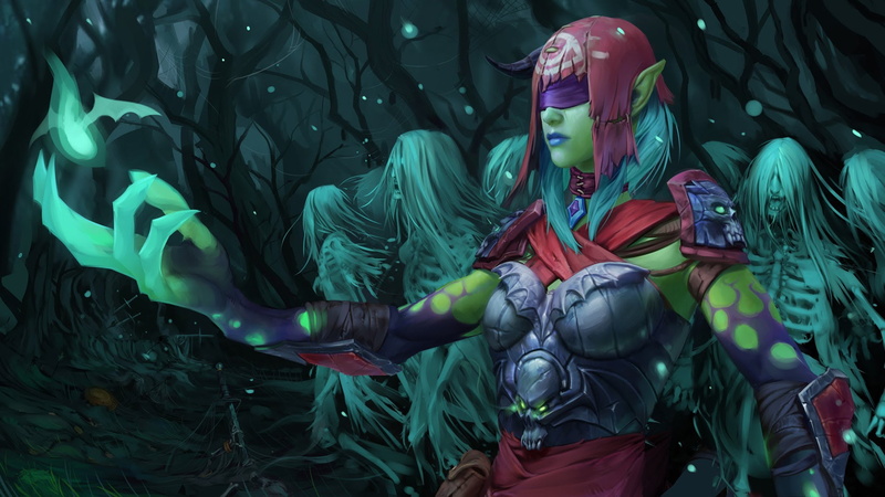 pusher, exorcism, silence, swarm, pictures, spirit, 2K, carry, dota, desktop, heros, crypt, roles, death, disabler, nuker, abilities, siphon