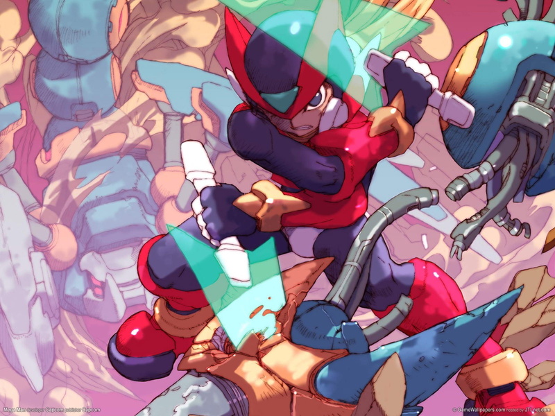 720P, close-up, multi colored, sunlight, backgrounds, abundance, mega man rockman video games megaman zero, art and craft, indoors, pattern, full frame