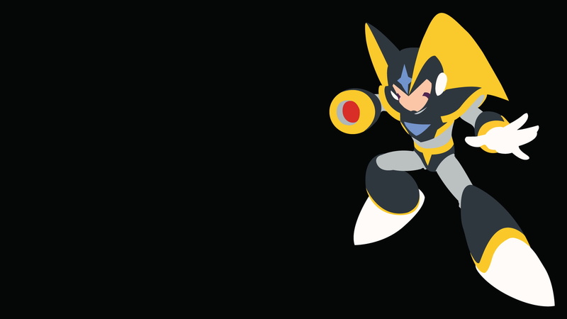 Mega Man, 1080P, Mega Man 10, Minimalist, Bass (Megaman)