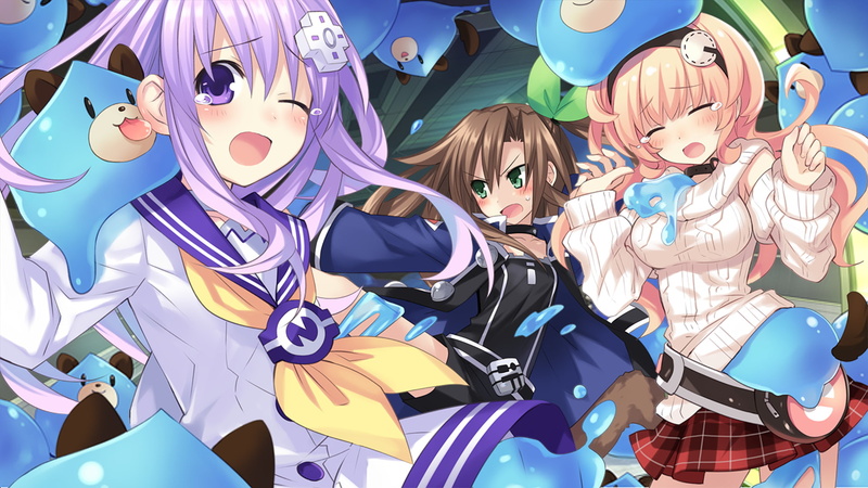 Video Game, IF (Hyperdimension Neptunia), Hyperdimension Neptunia, Nepgear (Hyperdimension Neptunia), 1080P, Compa (Hyperdimension Neptunia)