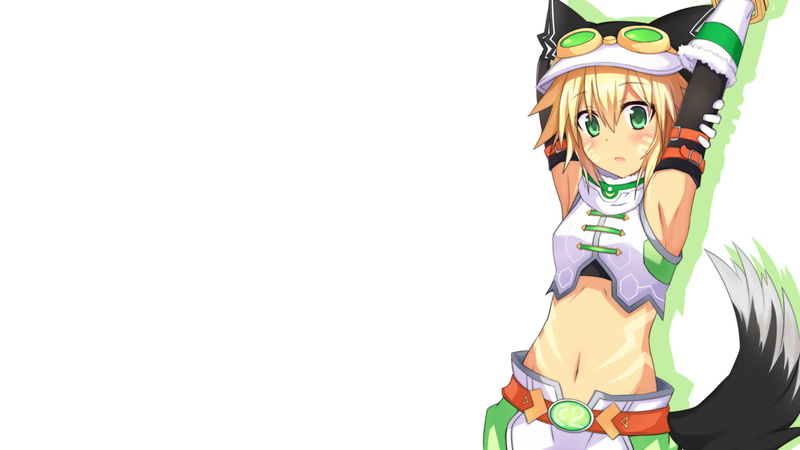multi colored, standing, male likeness, representation, indoors, three quarter length, creativity, blonde, hyperdimension neptunia, day, cyberconnect2