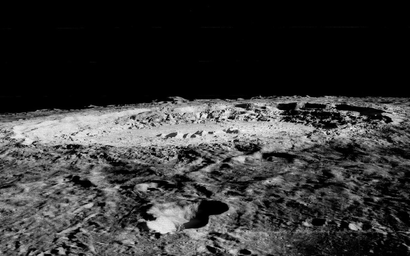 moon, hd, crater, 1080P, space