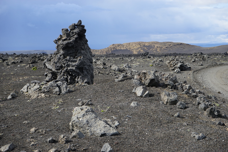 5K, rock - object, boulders, solid, scenics - nature, lava, arid climate, geology, cloud - sky, lunar landscape, eroded, lava rock, environment, physical geography