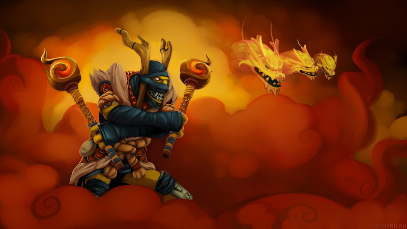 Dota 2, multi colored, red, fantasy, creativity, Shadow shaman, art and craft, indoors, 1080P, smoke - physical structure, full length, Scale bound soothsayer