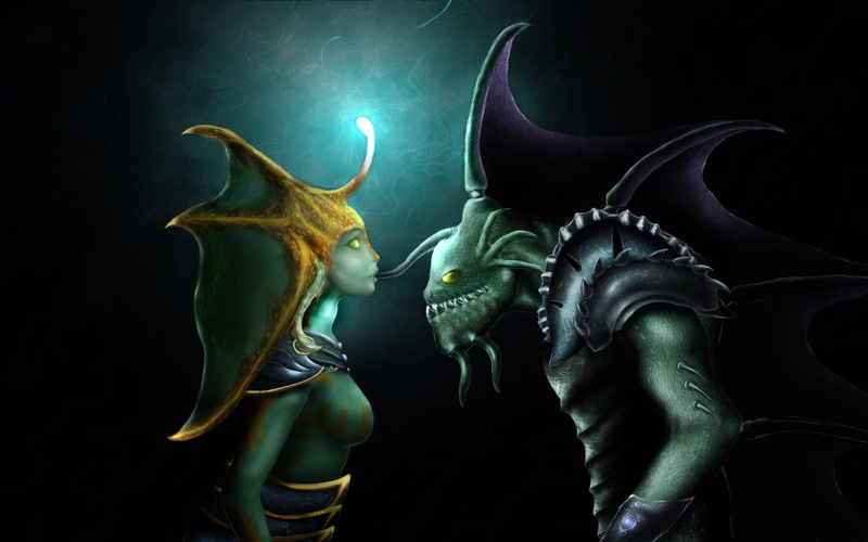 photos, mermaid, siren, 2K, desktop, dota, hero, games, naga, monsters