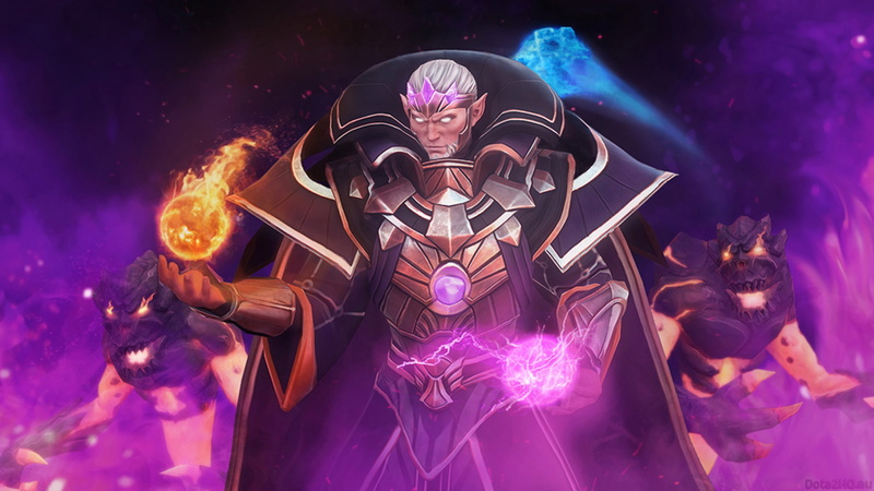 mobile, hd, fighter, game, pc, fireball, lightning, dota, invoker, magic, tablet, video, 1080P