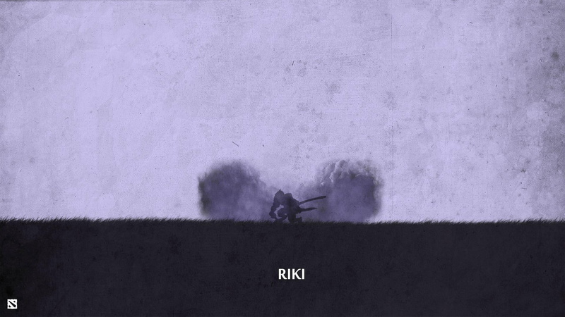 black, figurine, riki, 1920x1080, dota, 1080P, games