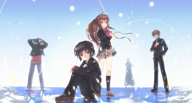 Anime, Rin Natsume, Little Busters!, Kengo Miyazawa, Riki Naoe, 1080P, Kyousuke Natsume, Masato Inohara