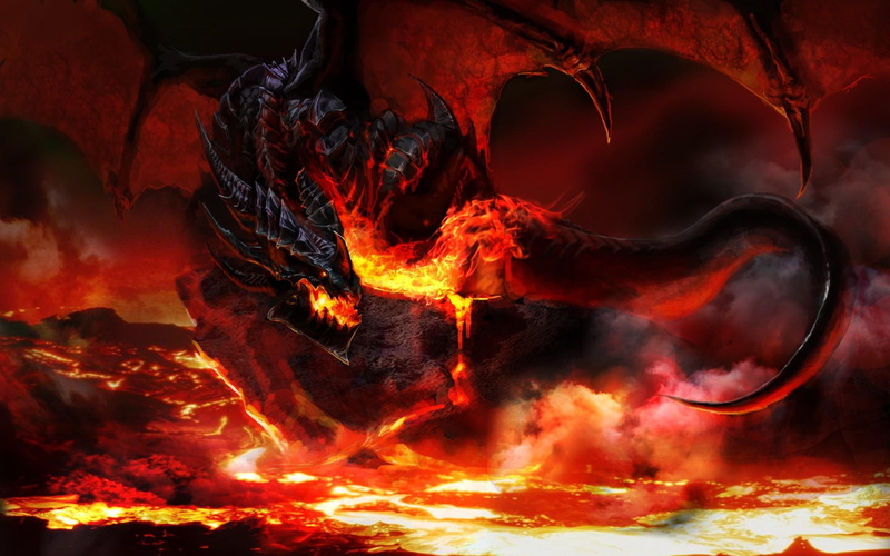 world of warcraft, dragon, tail, 1080P, world, warcraft, fire