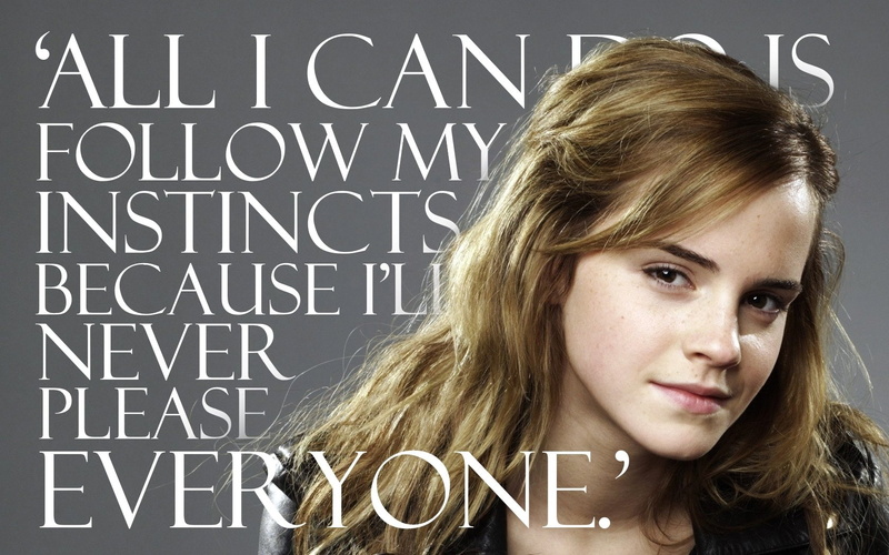 Emma Watson, Quote, Actresses, 720P, Hermione Granger