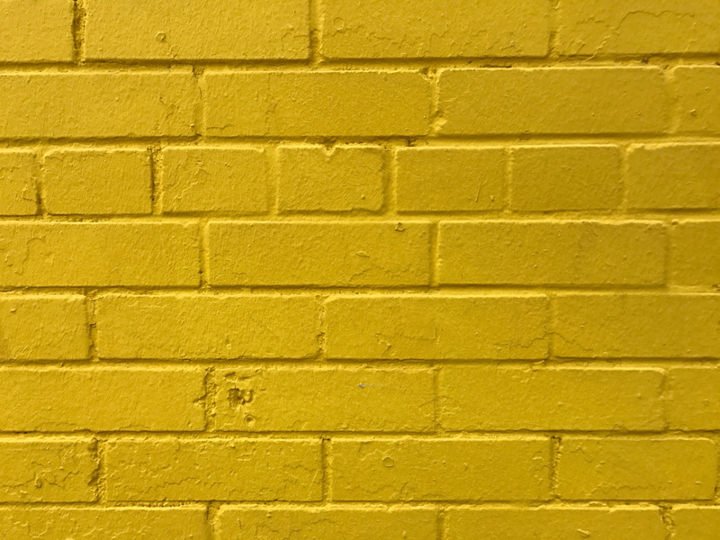 wall, texture, bricks, 2K, yellow