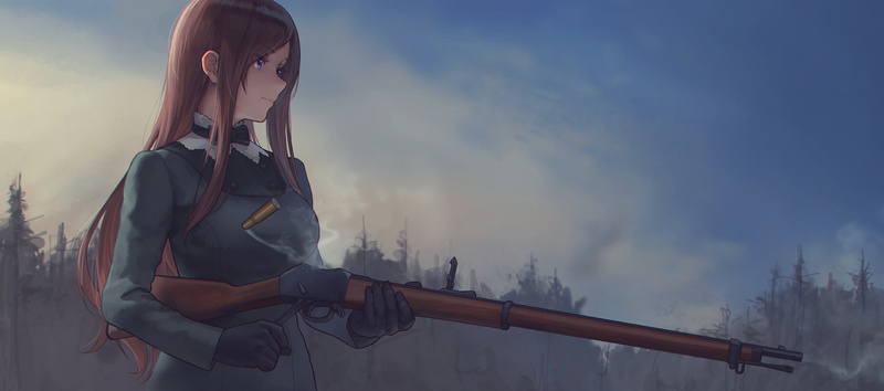 long hair, Princess Principal, anime, 1080P, Dorothy (Princess Principal), brunette, anime girls