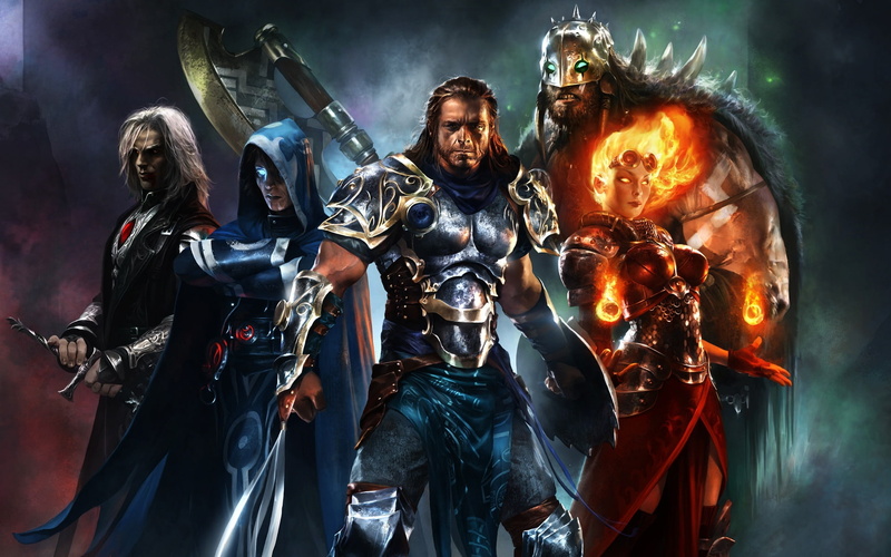 game, fire, action, planeswalkers, duels, 1080P