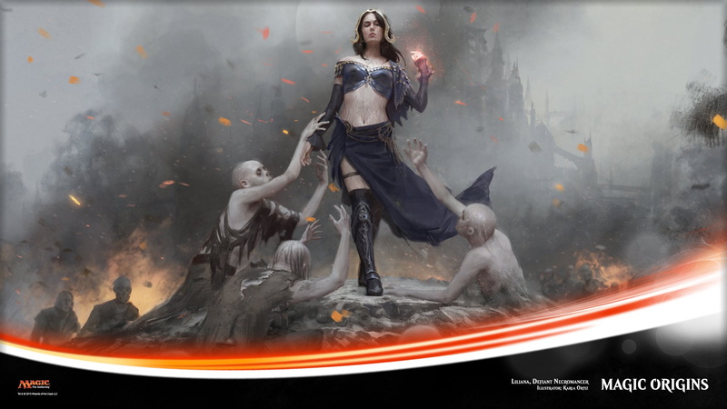 Game, Liliana (Magic: The Gathering), Planeswalker (Magic: The Gathering), 1080P, Magic: The Gathering, Magic Origins (Magic: The Gathering), Liliana Defiant
