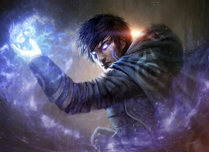 lifestyles, digital composite, character, purple, portrait, real people, magic, 1080P, one person, lens flare, look, Jace, adult, eyes, guy, planeswalker