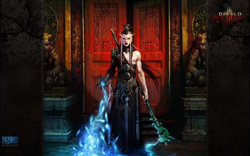 Wizard (Diablo III), Diablo III, 1080P, Diablo