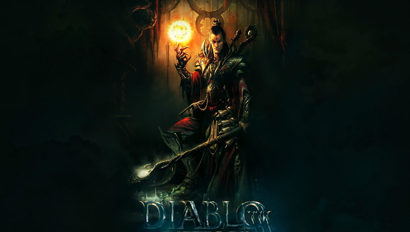 Wizard (Diablo III), Fantasy, Diablo III, 720P, Diablo
