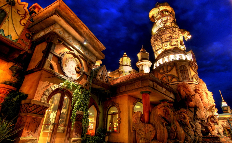 sky, Golden, Italy, belief, history, illuminated, no people, harry potter, 4K, architecture, built structure, wheezes, spirituality, Wizard, Night, ornate