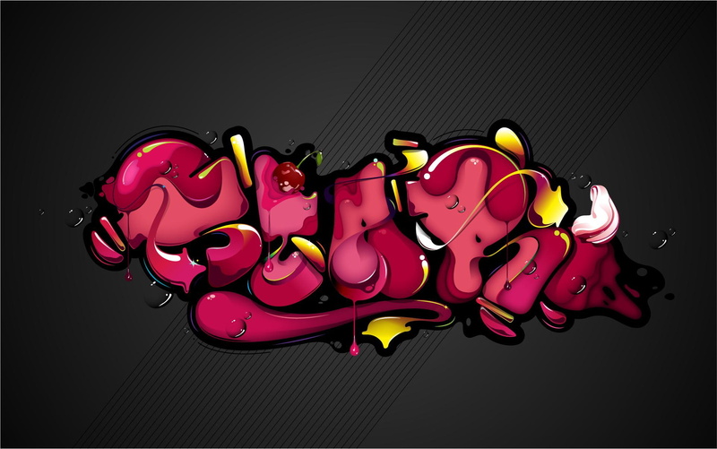 graffiti, d, urban, 1080P, vector, color, art, cg, download, digital, 3d