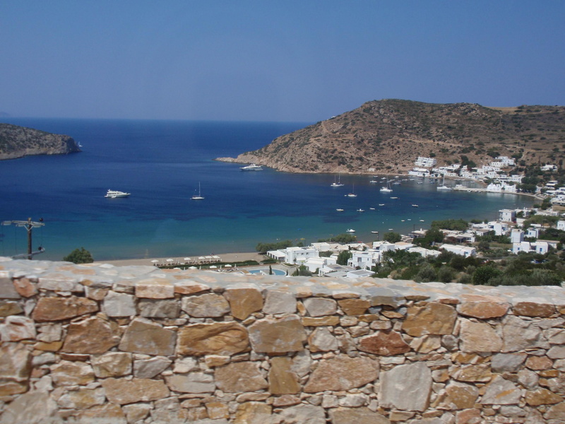 real, 2K, 3d and abstract, view, white, house, concrete, sifnos, island, greece, summer