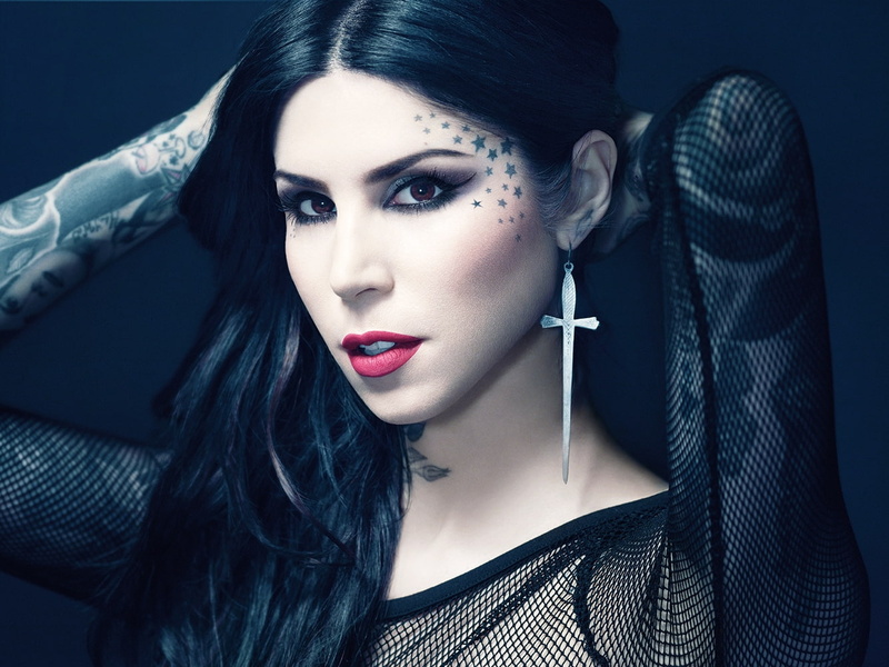fashion model, beautiful people, makeup, Tattoo Artist, young adult, young women, portrait, hair, human lips, glamour, luxury, dark hair, one person, nail