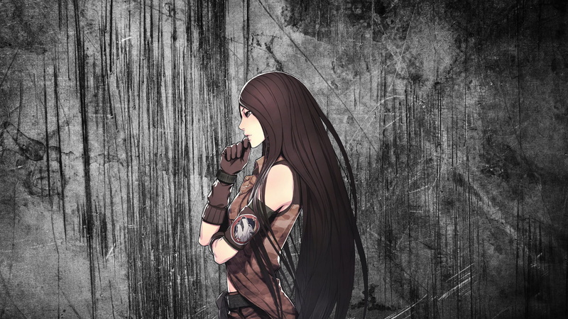 one person, beautiful woman, young adult, video games, anime girls, leisure activity, hairstyle, long hair, Advance Wars, human hair, 1080P, side view