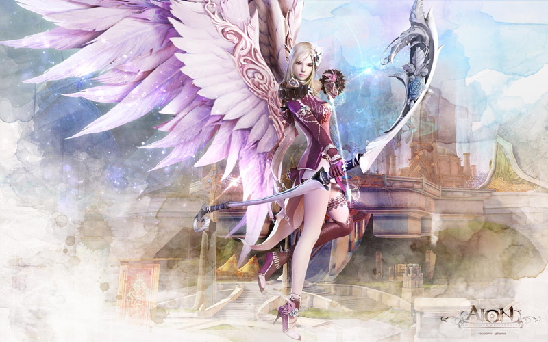 fantasy girls, 1080P, aion, fantasy, cg, archer, girl