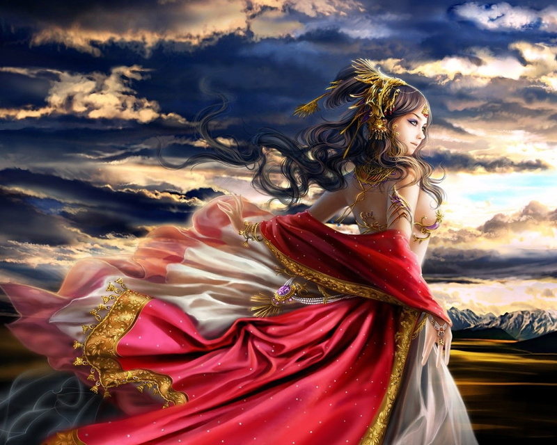 720P, fantasy, d, art, abstract, hd, cgi, x, cg, princess