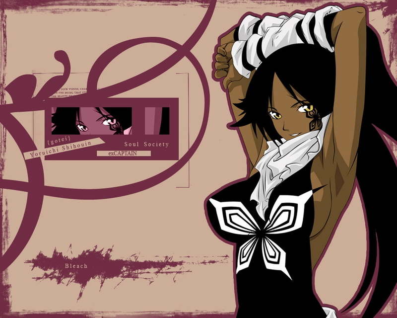 Bleach Hd Shihouin Yoruichi P Art Shihouin Yoruichi Anime X HD Wallpaper