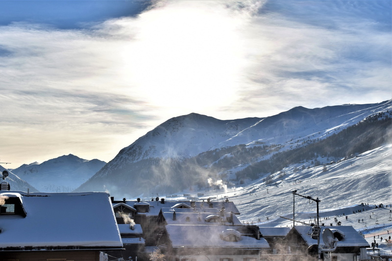 frost, cloud - sky, alpine, 5K, environment, sky, cold, winter, cold temperature, day, scenics - nature, sunlight, building exterior, snow, italy, no people