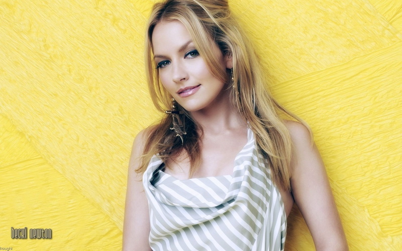 Becki, 1080P, woman, blonde, Newton, hair