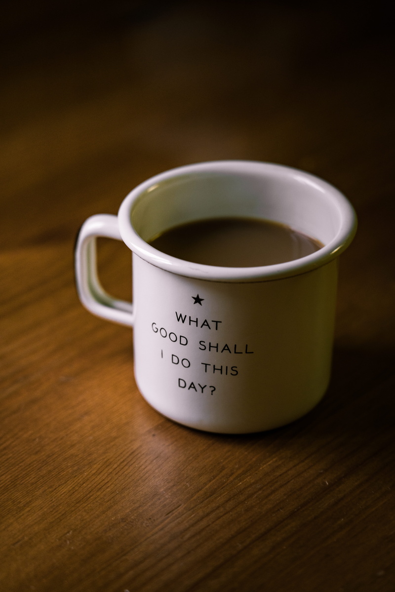 wooden, message, tea, no people, filled, wood - material, brown, black, liquid, wood grain, refreshment, mug, indoors, crockery, tea cup, coffee, text