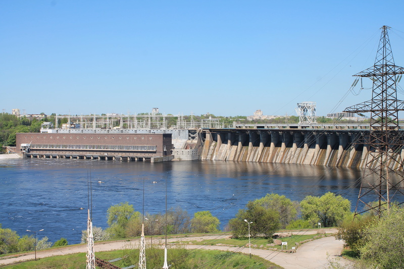 arch bridge, dnieper, water, tree, history, day, ukraine, bridge - man made structure, travel destinations, built structure, 4K, clear sky, architecture