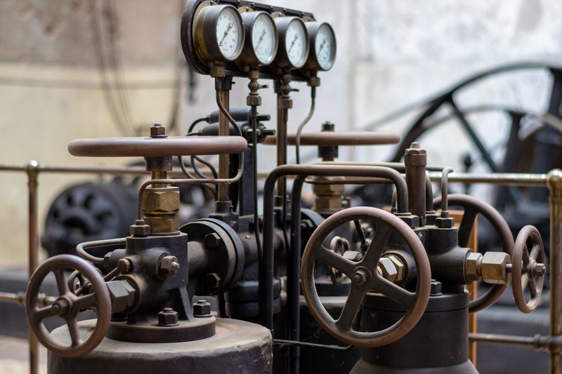 wheel, machinery, valve, macro, old, in a row, lost places, hydroelectric power station, transportation, hand wheels, industrial plant, metal, machine valve