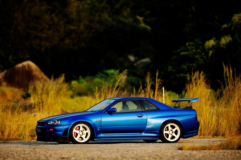 skyline, x, r, art, hd, gtr, cars, Nissan Skyline GTR R34, 720P, nissan